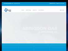 Tablet Screenshot of abingdongas.com